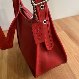 Vintage Coach Janice 9950 (red leather) - Pristine (Ergo look alike)